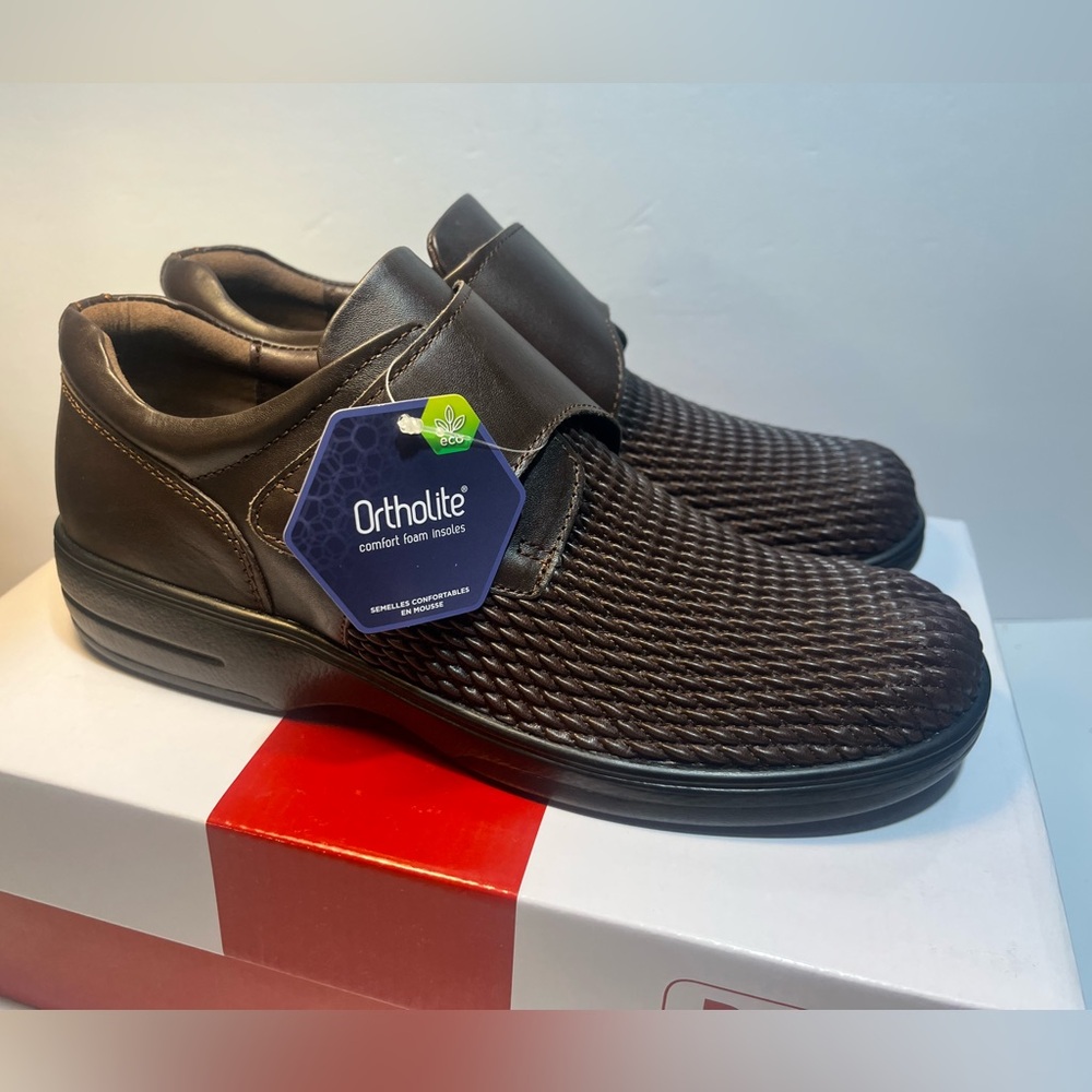PROPET Ortholite Shoes WPRX25 Diabetic Slip Ons Sz 11B Women's Brown NEW